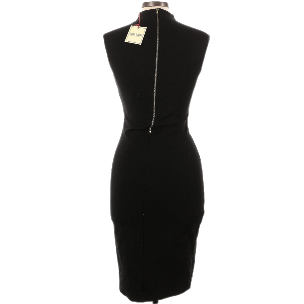 Rolla Coster Black Bodycon Midi Dress - Picture 7 of 7
